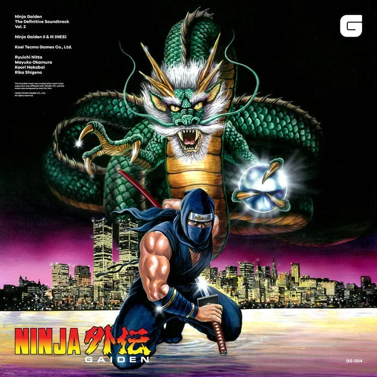 Ninja Gaiden – The Definitive Soundtrack Volume 2 – 2XLP - Brave Wave Productions