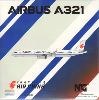 NGM13042 1:400 NG Model Air China Airbus A321-200 Reg #B-1878 (pre-painted/pre-built)