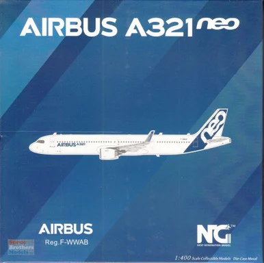 NGM13092 1:400 NG Model Airbus A321neo Reg #F-WWAB (pre-painted/pre-built)