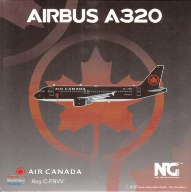 NGM15047 1:400 NG Model Air Canada Airbus A320-200 Reg #C-FNVV New Livery (pre-painted/pre-built)