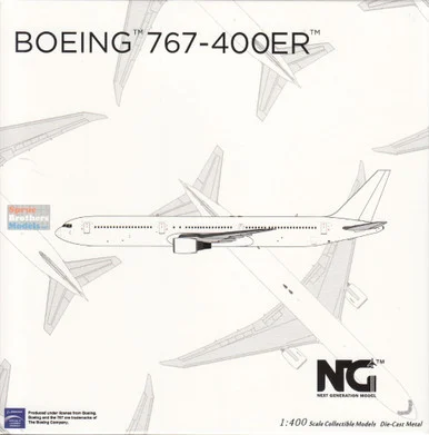 NGM18000 1:400 NG Model Blank B767-400ER (pre-painted/pre-built)