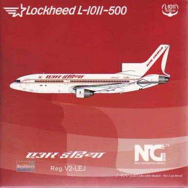 NGM35018 1:400 NG Model Air India Lockheed L-1011-500 Reg #V2-LEJ (pre-painted/pre-built)