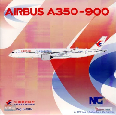NGM39021 1:400 NG Model China Eastern Airbus A350-900 Reg #B-304N (pre-painted/pre-built)