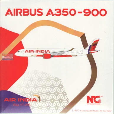 NGM39060 1:400 NG Model Air India Airbus A350-900 Reg #VT-JRB (pre-painted/pre-built)