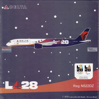 NGM39071 1:400 NG Model ULTIMATE Delta Airlines Airbus A350-900 LA28 Reg #N522DZ (pre-painted/pre-built)