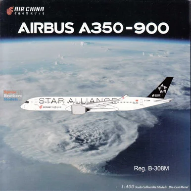 NGM39087 1:400 NG Model Air China Airbus A350-900 Reg #B-308M (pre-painted/pre-built)