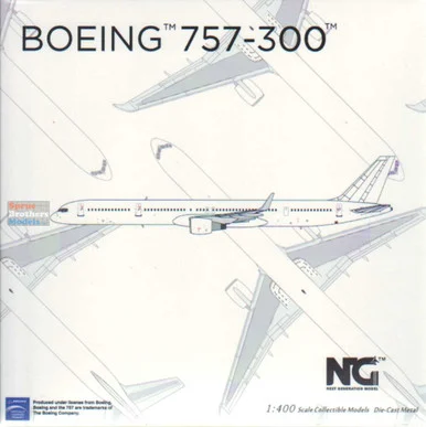 NGM45000 1:400 NG Model Blank B757-300 (pre-painted/pre-built)