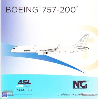 NGM53171 1:400 NG Model ASL Airlines B757-200PCF Reg #OO-TFC (pre-painted/pre-built)