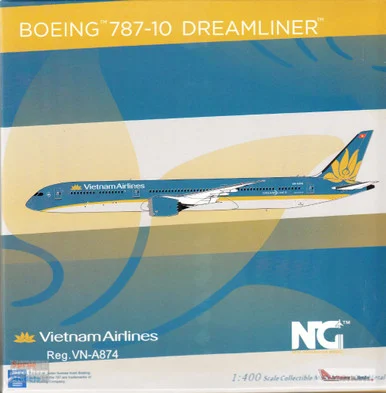 NGM56012 1:400 NG Model Vietnam Airlines B787-10 Reg #VN-A874 (pre-painted/pre-built)