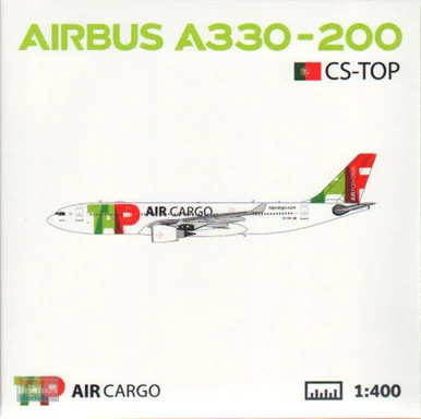 NGM61030 1:400 NG Model TAP Air Portugal Cargo Airbus A330-200 Reg #CS-TOP (pre-painted/pre-built)