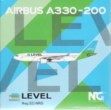 NGM61063 1:400 NG Model Level Airbus A330-200 Reg #EC-NRG (pre-painted/pre-built)