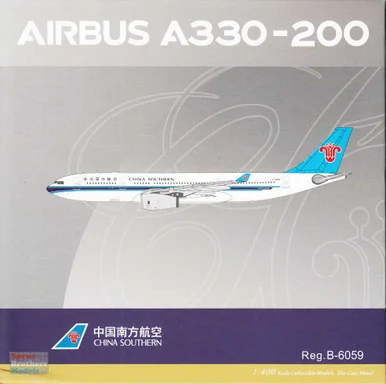 NGM61072 1:400 NG Model China Southern Airbus A330-200 Reg #B-6059 RR Engines (pre-painted/pre-built)