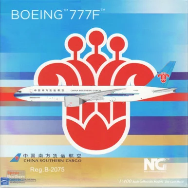 NGM72018 1:400 NG Model China Southern Cargo B777F Reg #B-2075 (pre-painted/pre-built)