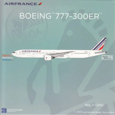 NGM73053 1:400 NG Model Air France B777-300ER Reg #F-GZNA (pre-painted/pre-built)