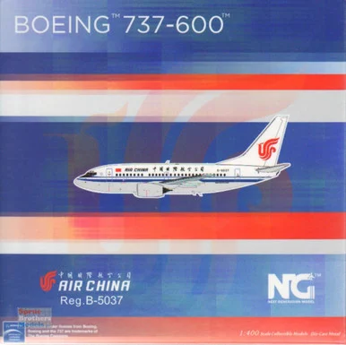 NGM76011 1:400 NG Model Air China B737-600 Reg #B-5037 (pre-painted/pre-built)