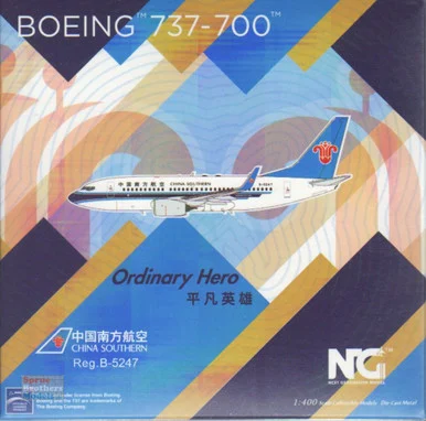NGM77033 1:400 NG Model Air China B737-700 Reg #B-5247 'Ordinary Hero' (pre-painted/pre-built)