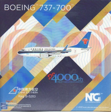NGM77035 1:400 NG Model Air China B737-700 Reg #B-5283 '4000th Next Generation 737' (pre-painted/pre-built)