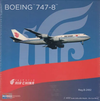 NGM78018 1:400 NG Model ULTIMATE Air China B747-8i Reg #B-2482 (pre-painted/pre-built)