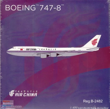 NGM78031 1:400 NG Model Air China B747-8i Reg #B-2482 (pre-painted/pre-built)