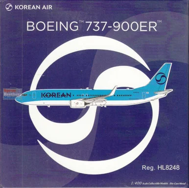 NGM79026 1:400 NG Model Korean Air B737-900ER Reg #HL8248 (pre-painted/pre-built)