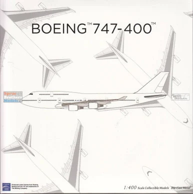 NGMBLM011 1:400 NG Lite Blank Model B747-400 (pre-painted/pre-built)