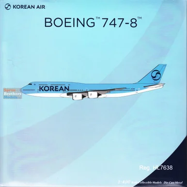 NGMKAL099 1:400 NG Lite Korean Air B747-8 Reg #HL7638 (pre-painted/pre-built)