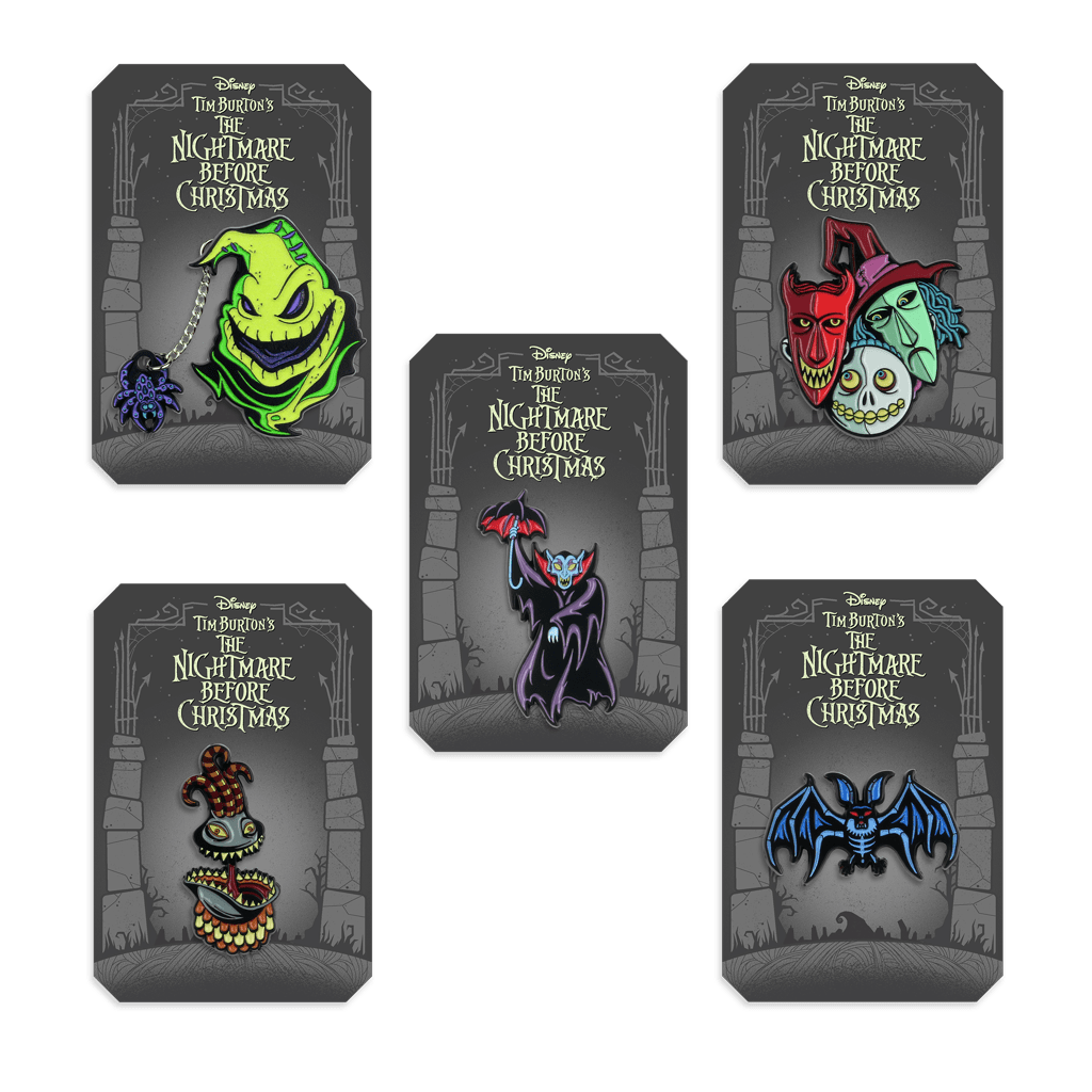 The Nightmare Before Christmas 5-Pin Set (Series 2)