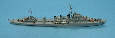 1/700 Niko Model Polish Destroyer Wicher 1936 Resin Model Kit - Niko Models