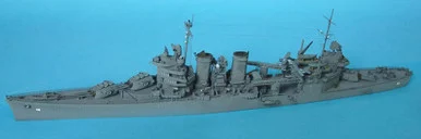 1/700 Niko Model US Navy Heavy Cruiser San Francisco 1942 Resin Model Kit - Niko Models