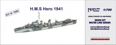 1/700 Niko Models HMS Hero 1941 Destroyer