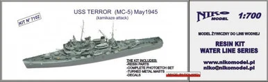 1/700 Niko USS Terror MC-5 1945 Minelayer
