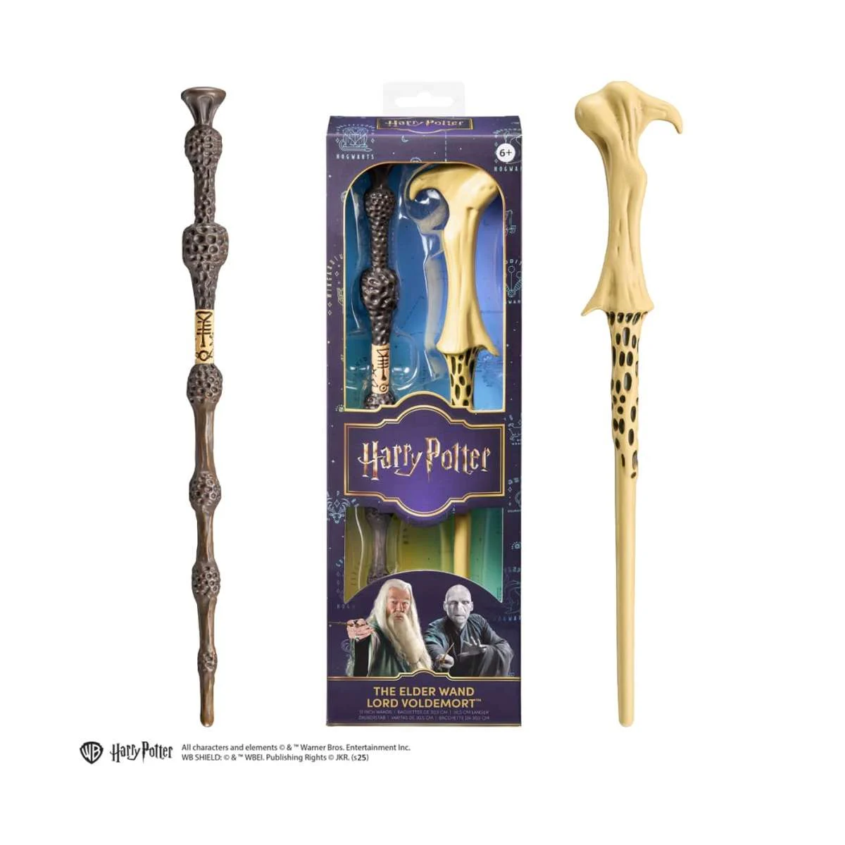 Harry Potter - The Elder and Lord Voldemort 2-Pack Magic Wands