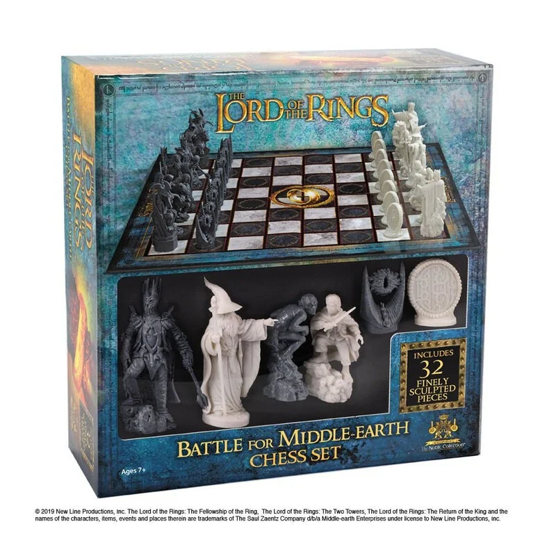 Lord of the Rings Chess game Battle for Middle Earth - Noble Collection