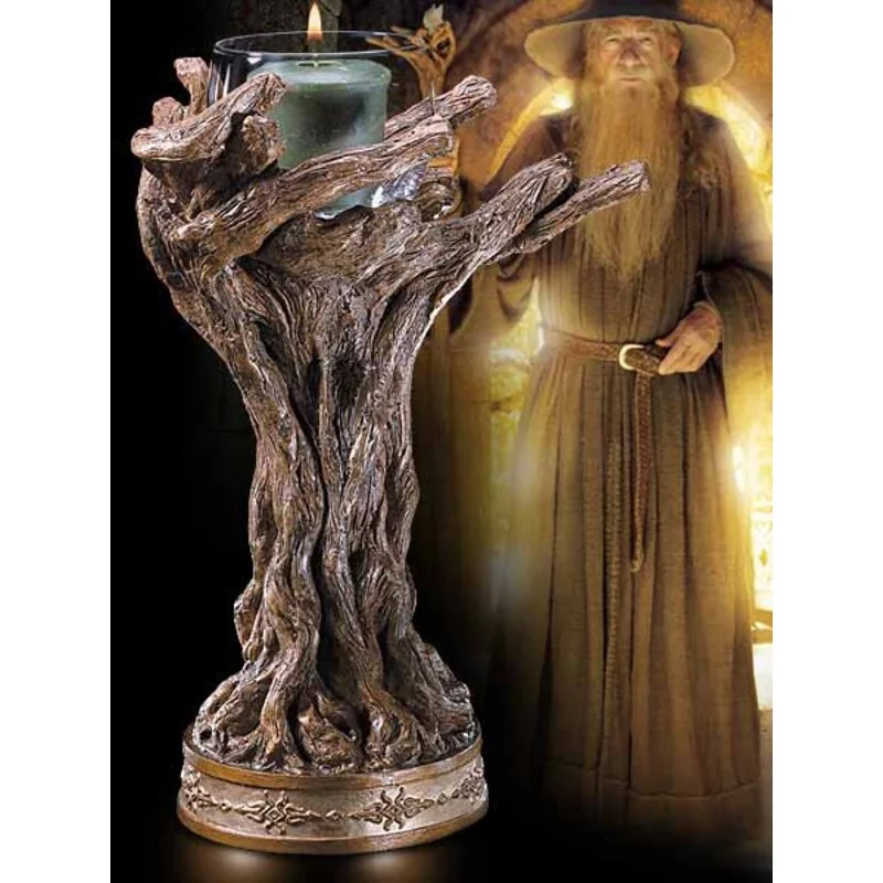 Lord of the Rings Candle Holder Gandalf the Grey 23 cm - Noble Collection
