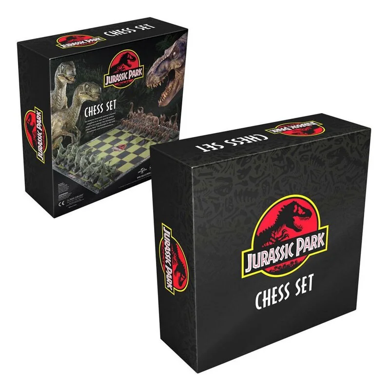 Jurassic Park Dinosaurs chess game - Noble Collection