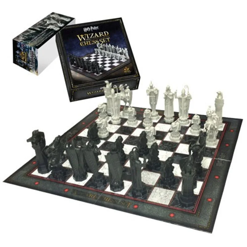 Harry Potter Chess Set Wizards Chess Chess game - Noble Collection