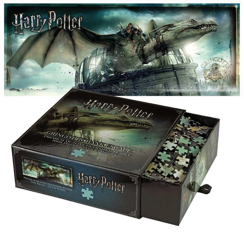 Harry Potter Jigsaw Puzzle Gringotts Bank Escape - Noble Collection