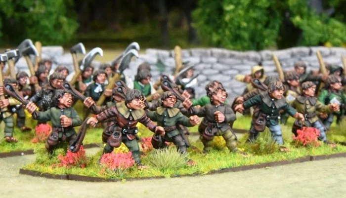 Oathmark Halfling Border Scouts, 28 mm Scale Model Metallic Figures - North Star Military Figures