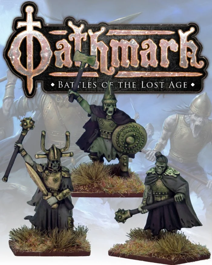 Oathmark Revenant Champions, 28 mm Scale Metal Figures - North Star Military Figures