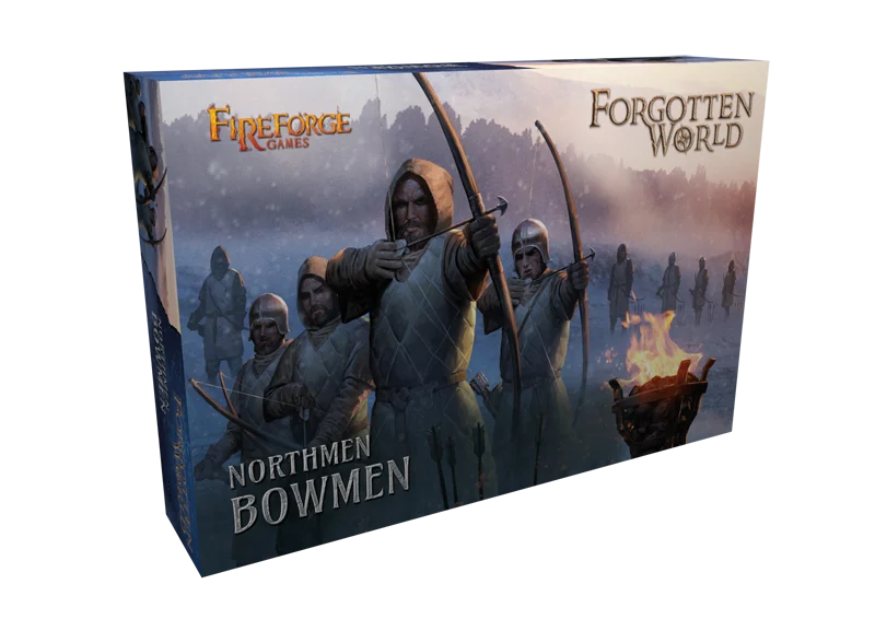 Forgotten World Northmen Bowmen, 28mm Scale Plastic Model Figures - Fireforge Games