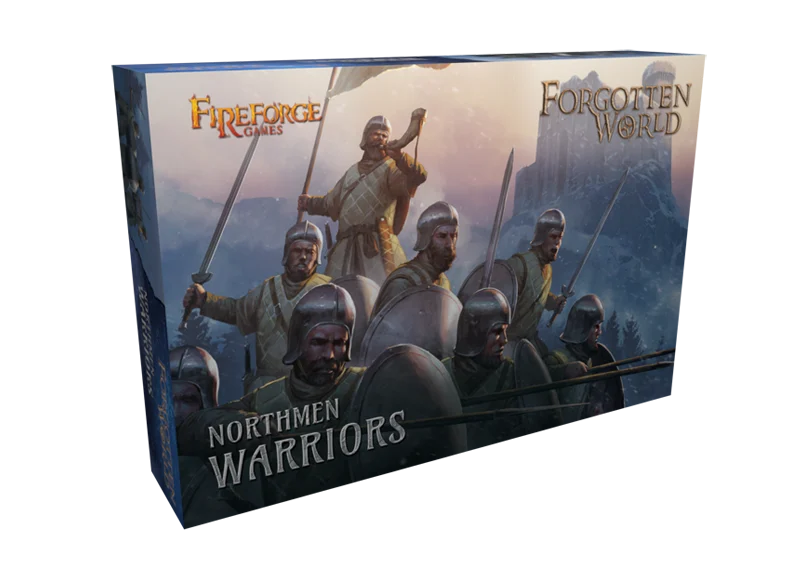Forgotten World Northmen Warriors, 28mm Plastic Kit Figures - Fireforge Games