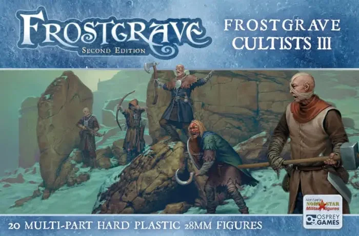North Star Figures: Frostgrave Cultists III - North Star Military Figures