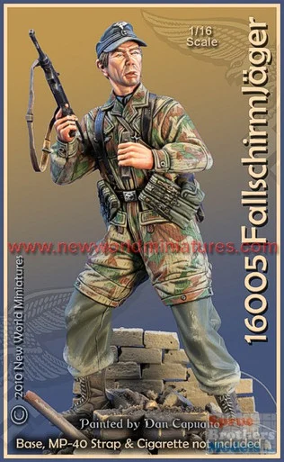 NWM16005 1:16 New World Miniatures Fallschirmjager #16005