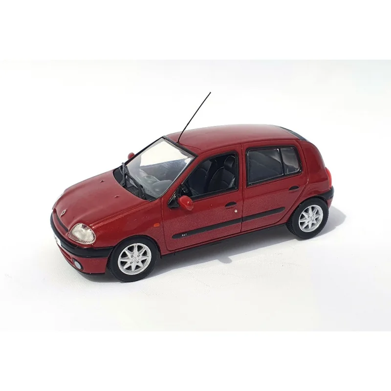 Renault clio ii phase 1 metallic red Die cast - ODEON