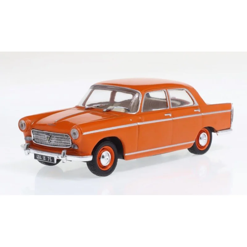 Peugeot 404 berline 1960 orange Die cast - ODEON