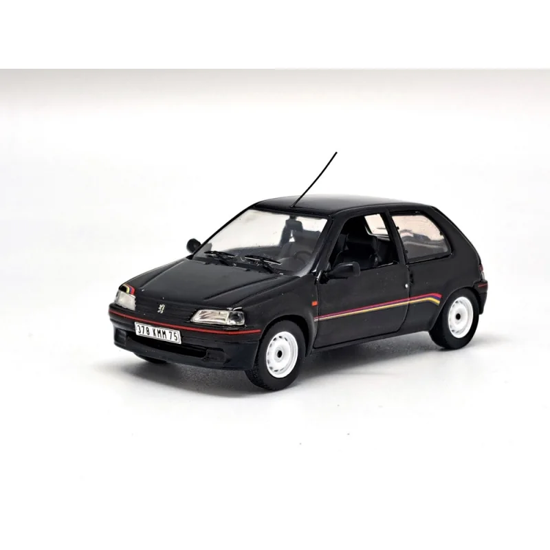 Peugeot 106 rally 1 black Die cast - ODEON