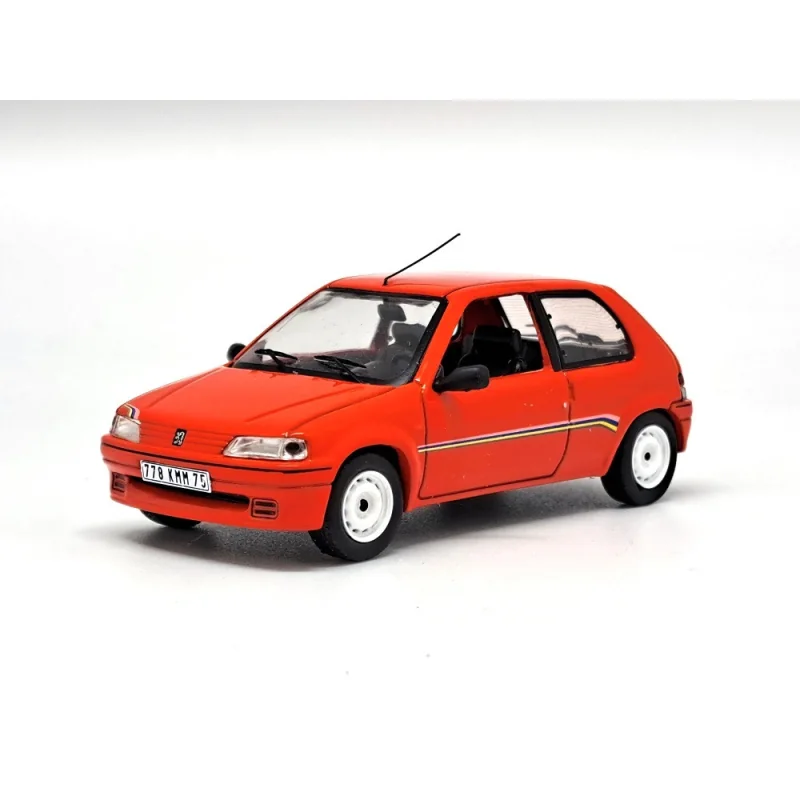 Peugeot 106 rally 1 red Die cast - ODEON