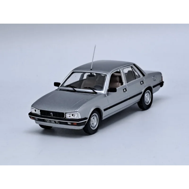 Peugeot 505 gr 1982 silver Die cast - ODEON