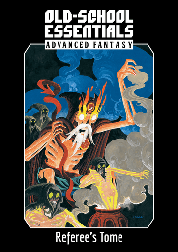 Exalted Funeral Press 03010 Old-School Essentials: Advanced Fantasy Referee's Tome