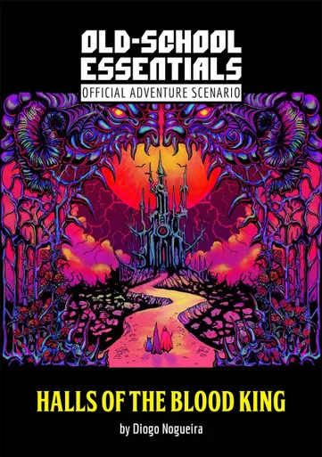 Exalted Funeral Press 03016 Old-School Essentials: The Halls of the Blood King